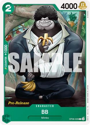 BB (OP08-035) - [Two Legends Pre-Release Cards]
