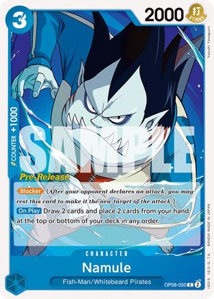 Namule (OP08-050) - [Two Legends Pre-Release Cards]