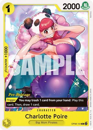 Charlotte Poire (OP08-104) - [Two Legends Pre-Release Cards]