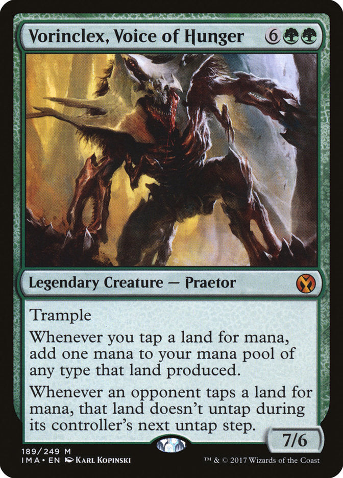 Vorinclex, Voice of Hunger [Iconic Masters] Foil