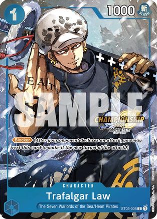 Trafalgar Law - ST03-008 (CS 2024 Event Pack) (ST03-008) - [One Piece Promotion Cards] Foil