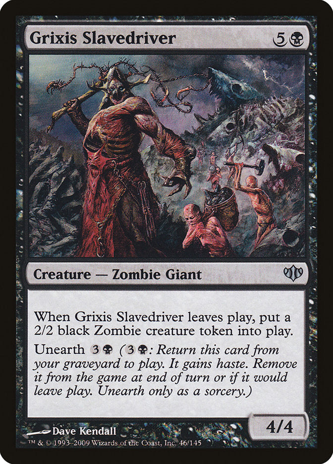 Grixis Slavedriver [Conflux] Foil