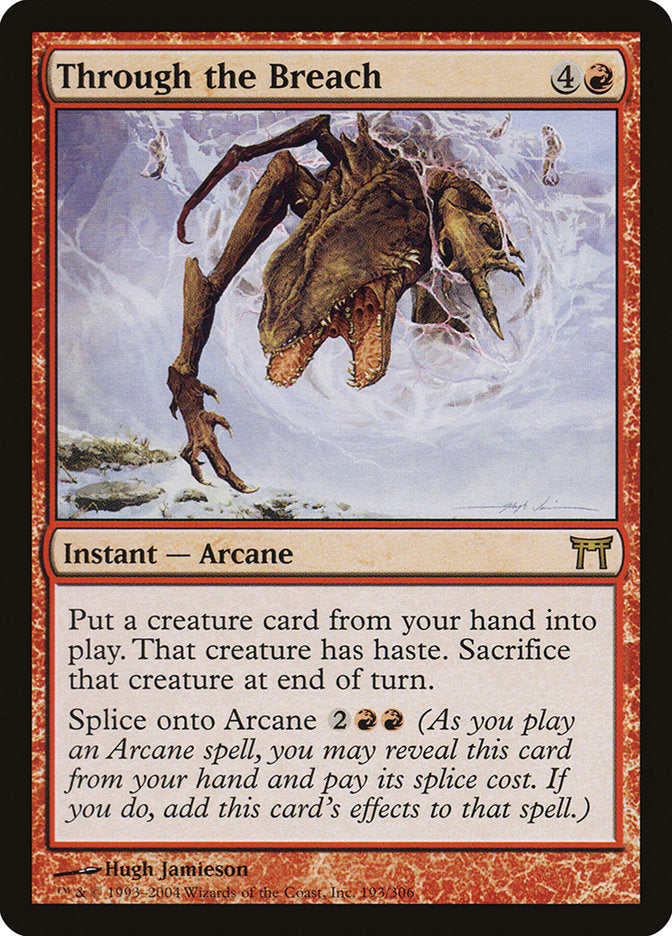 Through the Breach [Champions of Kamigawa] Foil
