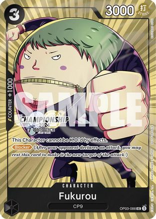 Fukurou (CS 2024 Celebration Pack) (OP03-088) - [One Piece Promotion Cards] Foil