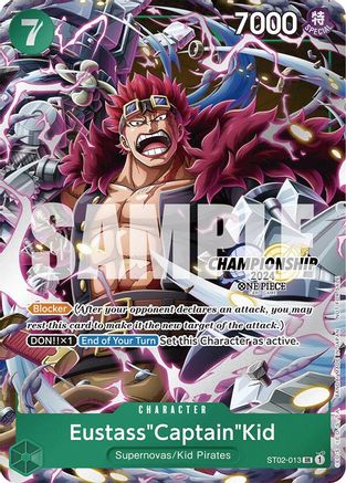 Eustass"Captain"Kid (CS 2024 Celebration Pack) (ST02-013) - [One Piece Promotion Cards] Foil