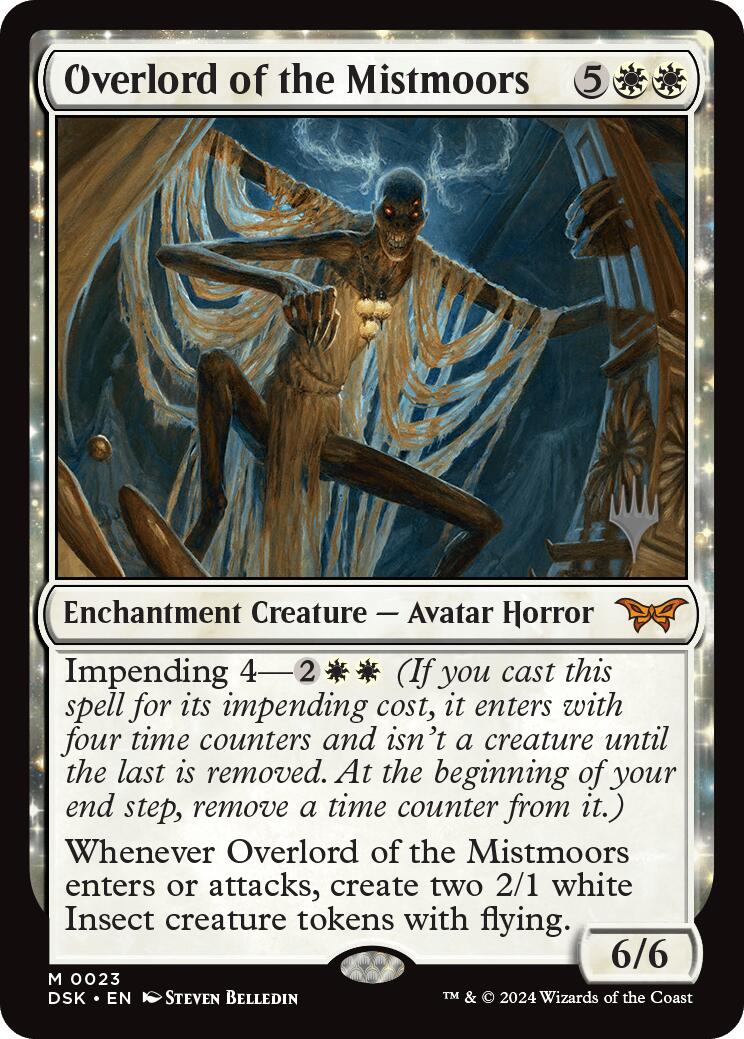 Overlord of the Mistmoors (Promo Pack) [Duskmourn: House of Horror Promos] Foil