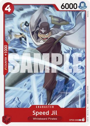 Speed Jil (OP03-006) - [Starter Deck 15: RED Edward.Newgate]