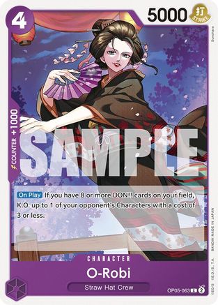 O-Robi (OP05-063) - [Starter Deck 18: PURPLE Monkey.D.Luffy]