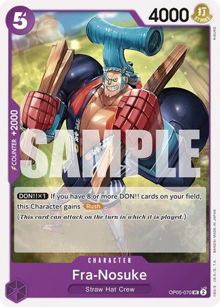 Fra-Nosuke (OP05-070) - [Starter Deck 18: PURPLE Monkey.D.Luffy]