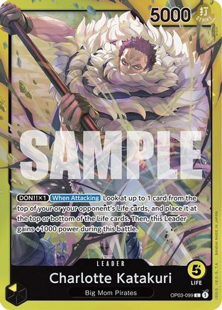Charlotte Katakuri (OP03-099) (OP03-099) - [Starter Deck 20: YELLOW Charlotte Katakuri] Foil