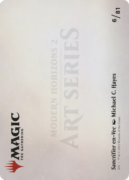Sanctifier en-Vec // Sanctifier en-Vec  [Modern Horizons 2 Art Series] (Borderless) Foil