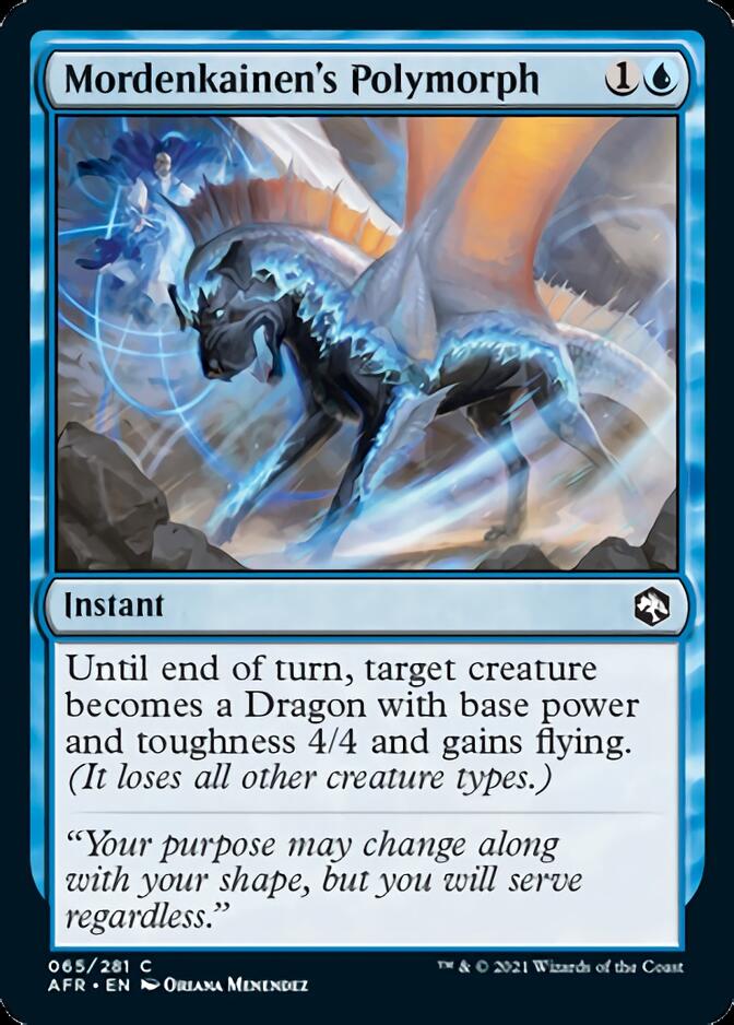 Mordenkainen's Polymorph [Dungeons & Dragons: Adventures in the Forgotten Realms] Foil