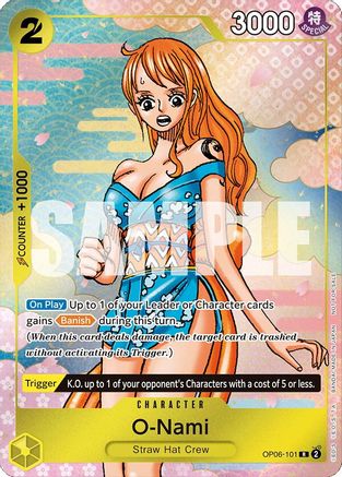 O-Nami (Event Pack Vol. 5) (OP06-101) - [One Piece Promotion Cards] Foil