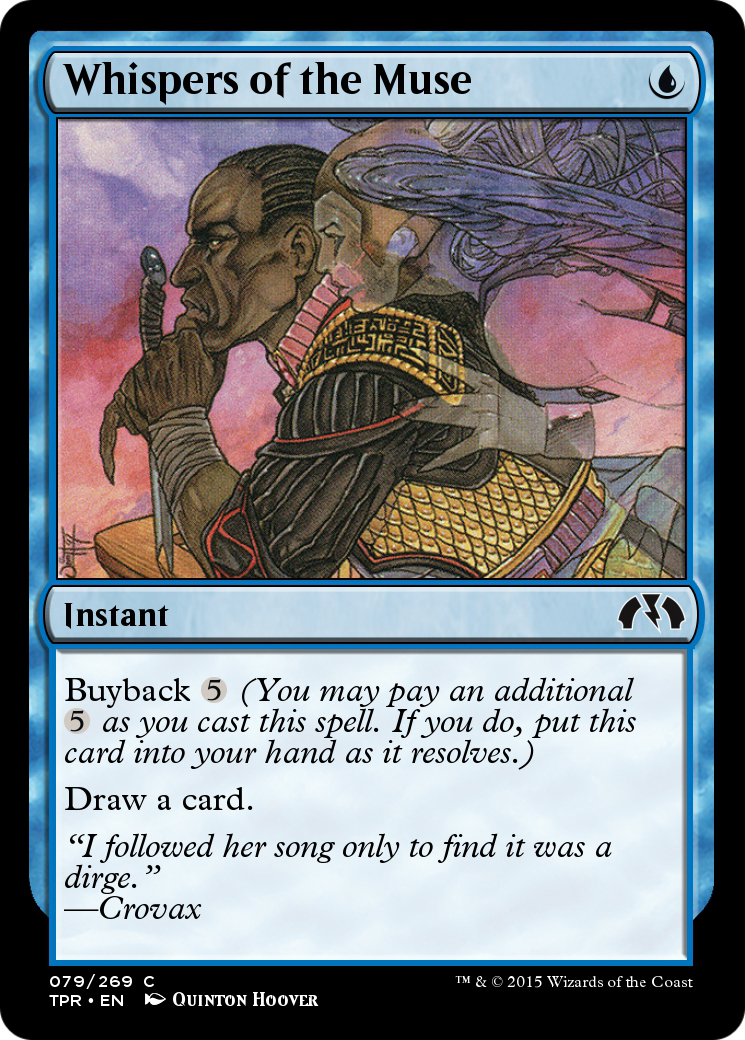Whispers of the Muse  [Tempest Remastered] Foil