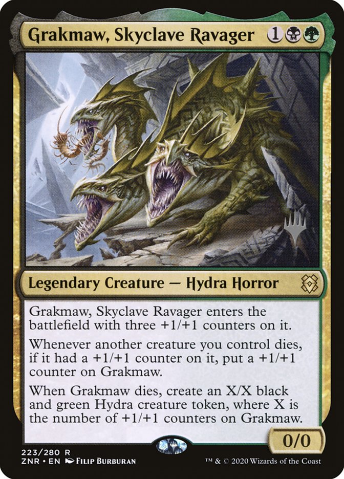 Grakmaw, Skyclave Ravager (Promo Pack) [Zendikar Rising Promos] Foil