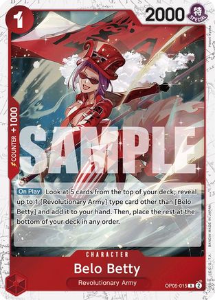 Belo Betty (Jolly Roger Foil) (OP05-015) - [Premium Booster -The Best-] Foil