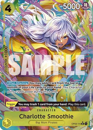 Charlotte Smoothie (Alternate Art) (OP03-110) - [Premium Booster -The Best-] Foil