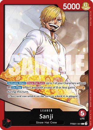 Sanji (PRB01-001) (PRB01-001) - [Premium Booster -The Best-]