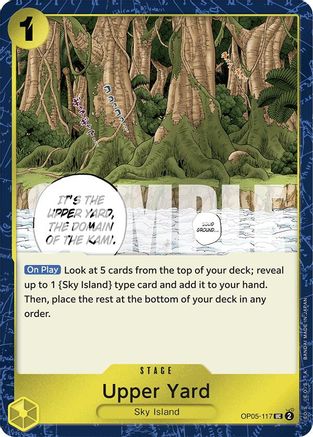 Upper Yard (Jolly Roger Foil) (OP05-117) - [Premium Booster -The Best-] Foil