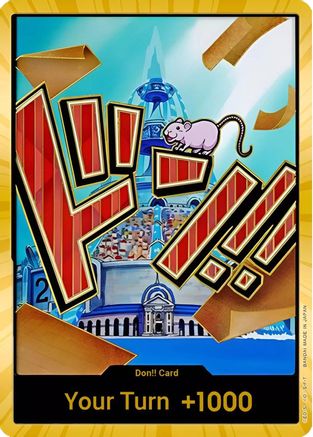 DON!! Card (Iceberg) (Gold) - [Premium Booster -The Best-] Foil
