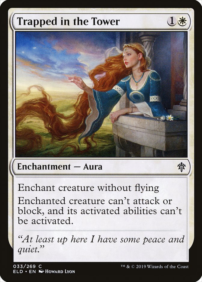 Trapped in the Tower [Throne of Eldraine] Foil