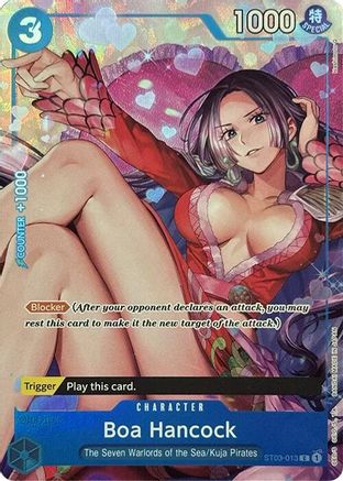 Boa Hancock (Premium Card Collection -Best Selection Vol. 2-) (ST03-013) - [One Piece Promotion Cards] Foil