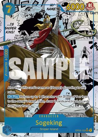 Sogeking (Manga) (OP03-122) - [Premium Booster -The Best-] Foil