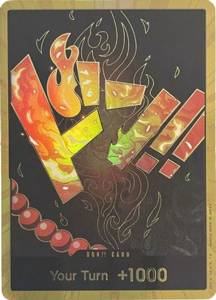 DON!! Card (Ace) (Gold) - [Premium Booster -The Best-] Foil