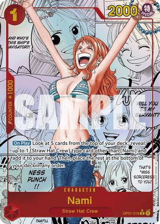 Nami (OP01-016) (Manga) (OP01-016) - [Premium Booster -The Best-] Foil