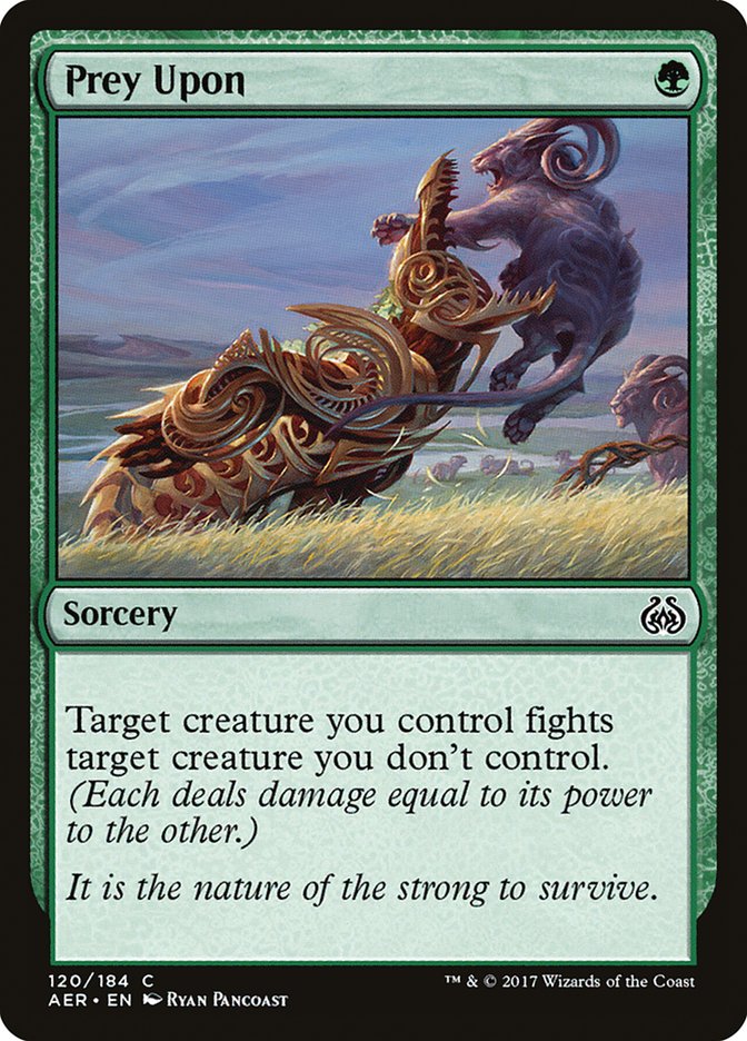 Prey Upon [Aether Revolt] Foil