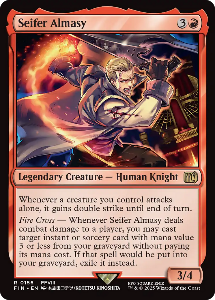 Seifer Almasy [FINAL FANTASY] Foil