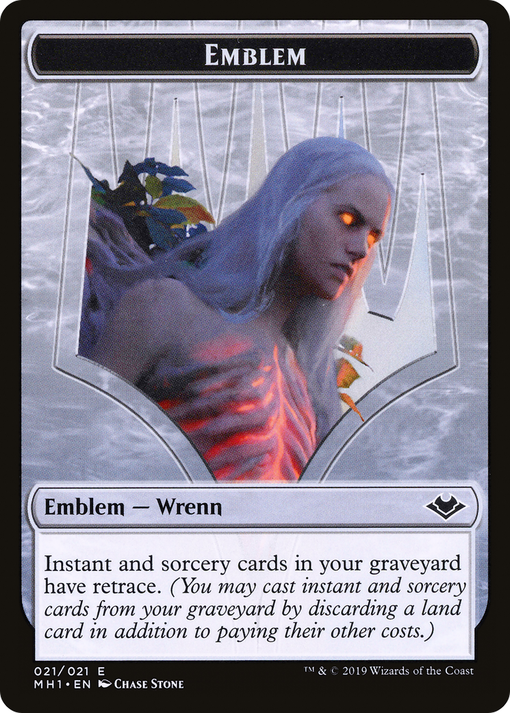 Wrenn and Six Emblem  [Modern Horizons Tokens]
