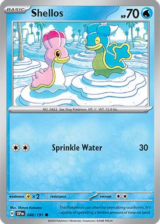 Shellos (046/191) [Scarlet & Violet: Surging Sparks] Reverse Holofoil