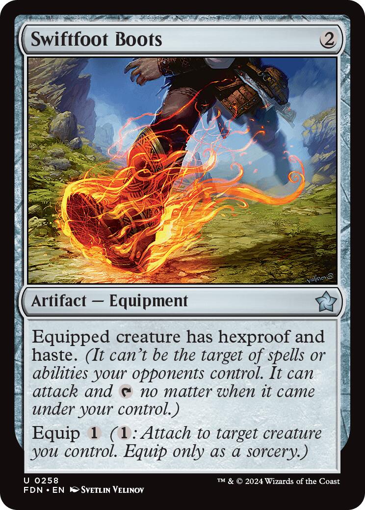 Swiftfoot Boots [Foundations] Foil