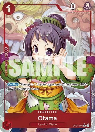 Otama (Full Art) (OP01-006) - [Premium Booster -The Best-] Foil