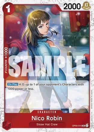 Nico Robin (Jolly Roger Foil) (OP05-010) - [Premium Booster -The Best-] Foil