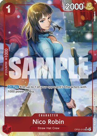 Nico Robin (Full Art) (OP05-010) - [Premium Booster -The Best-] Foil