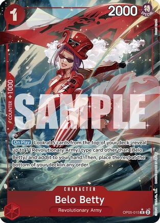 Belo Betty (Full Art) (OP05-015) - [Premium Booster -The Best-] Foil