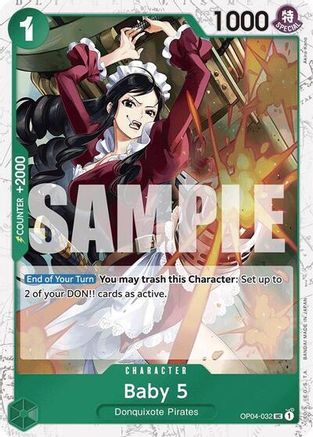Baby 5 (OP04-032) (Jolly Roger Foil) (OP04-032) - [Premium Booster -The Best-] Foil