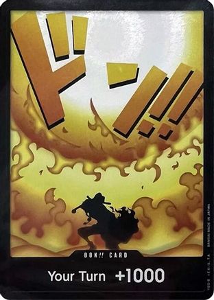 DON!! Card (Portgas.D.Ace) (Devil Fruits Collection Vol. 2) - [One Piece Promotion Cards] Foil