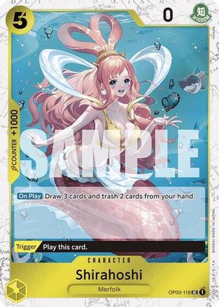 Shirahoshi (OP03-116) (Jolly Roger Foil) (OP03-116) - [Premium Booster -The Best-] Foil