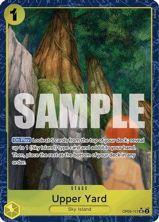 Upper Yard (Alternate Art) (OP05-117) - [Premium Booster -The Best-] Foil