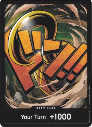 DON!! Card (Crocodile) - [Premium Booster -The Best-] Foil