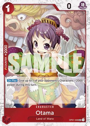 Otama (Jolly Roger Foil) (OP01-006) - [Premium Booster -The Best-] Foil