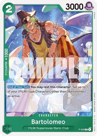 Bartolomeo (P-029) (Reprint) (P-029) - [Premium Booster -The Best-]