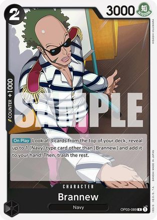Brannew (Reprint) (OP03-089) - [Premium Booster -The Best-] Foil
