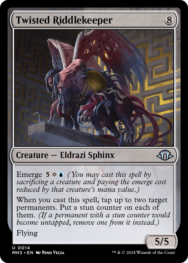 Twisted Riddlekeeper [Modern Horizons 3] Foil