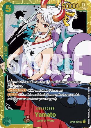 Yamato (OP01-121) (Reprint) (OP01-121) - [Premium Booster -The Best-] Foil