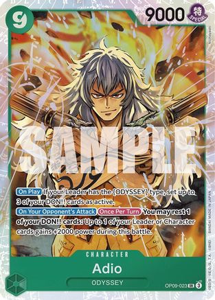 Adio (OP09-023) - [Emperors in the New World]