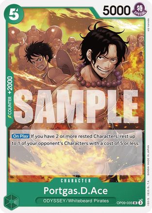 Portgas.D.Ace (OP09-035) - [Emperors in the New World]